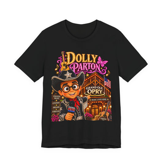 Graphic Tee — Retro Country Music Poster Design